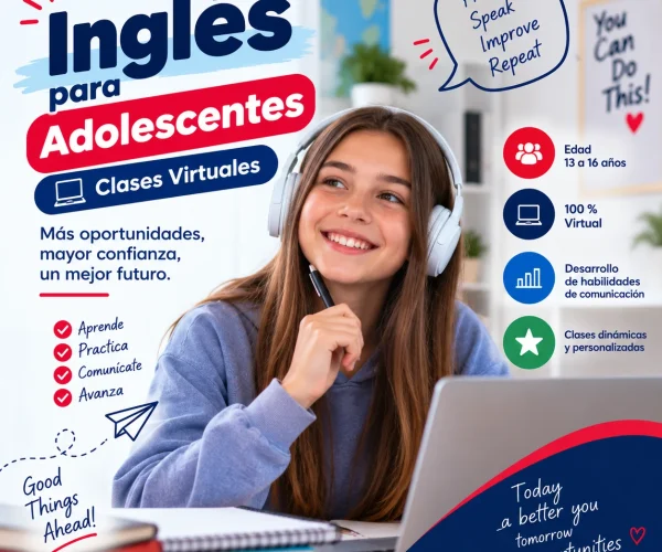 Inglés General para Adolescentes Clases Virtuales