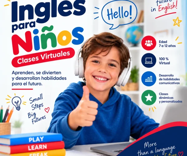 Inglés General para Niños Clases Virtuales